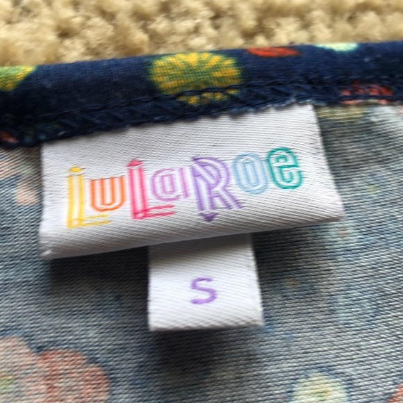 Lularoe Floral Dot Julia Dress - Picture 5 of 8